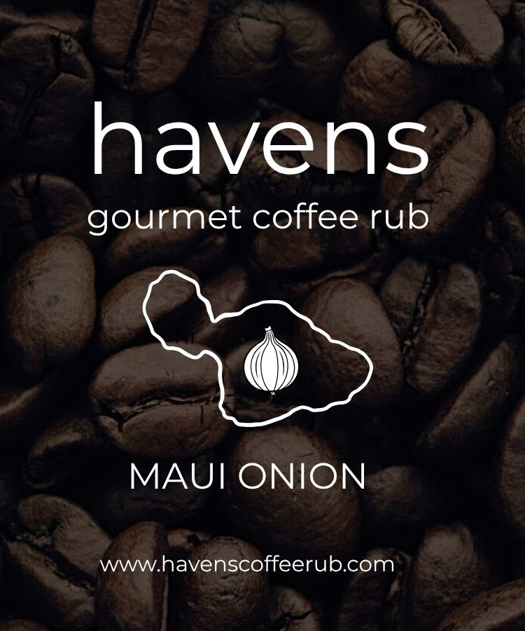 Maui Onion Havens Gourmet Coffee Rub