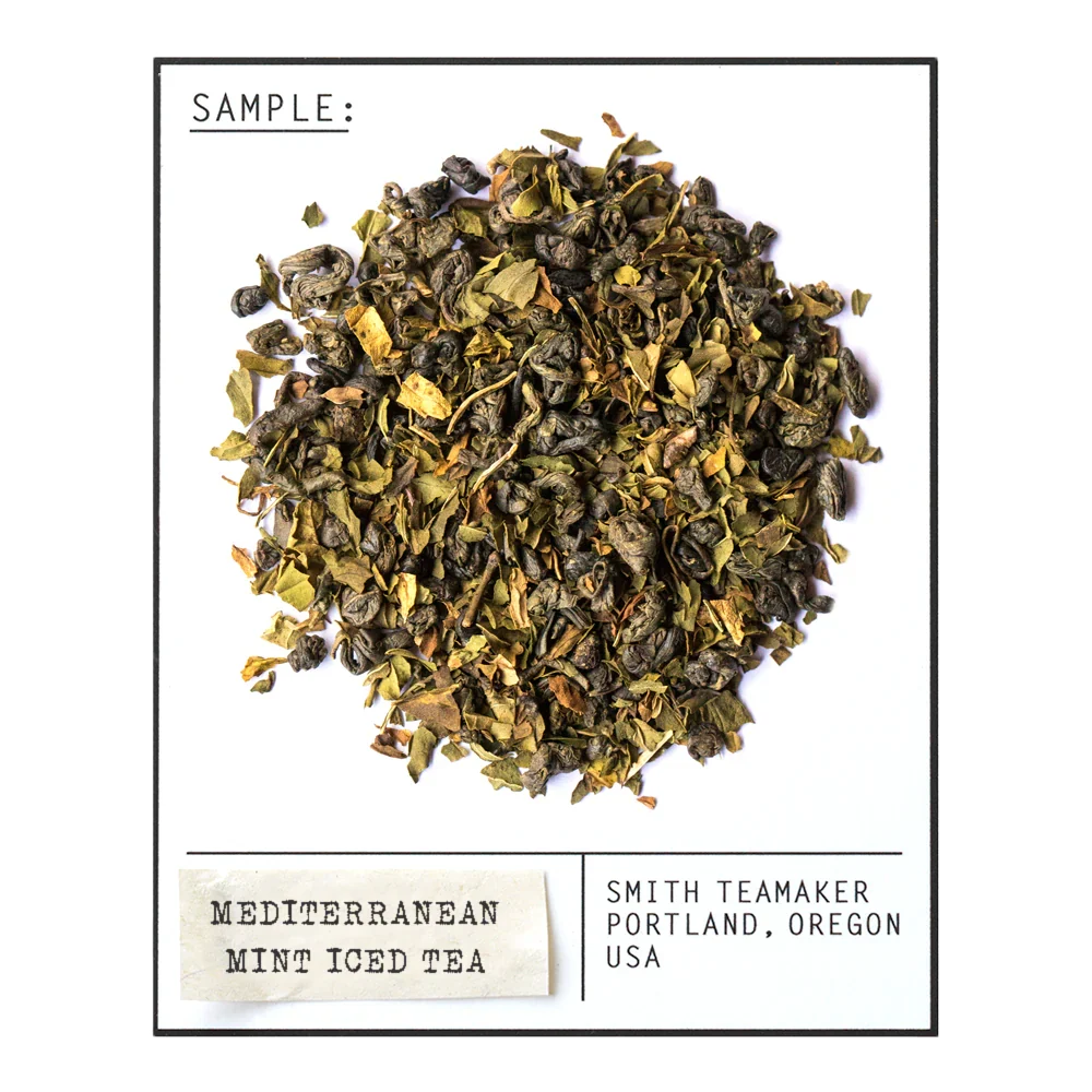SMITH TEAMAKER - MEDITERRANEAN MINT ICED TEA NO. 93 (10 1QT SACHETS)