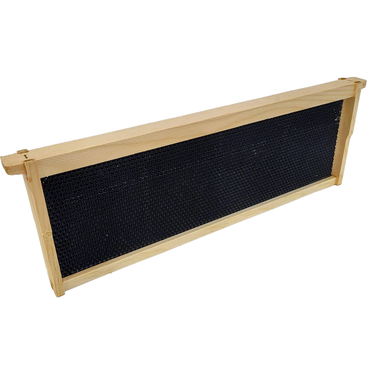 Medium 6 1/4-Inch Frame, Grooved Top / Grooved Bottom With Double Wax Foundation