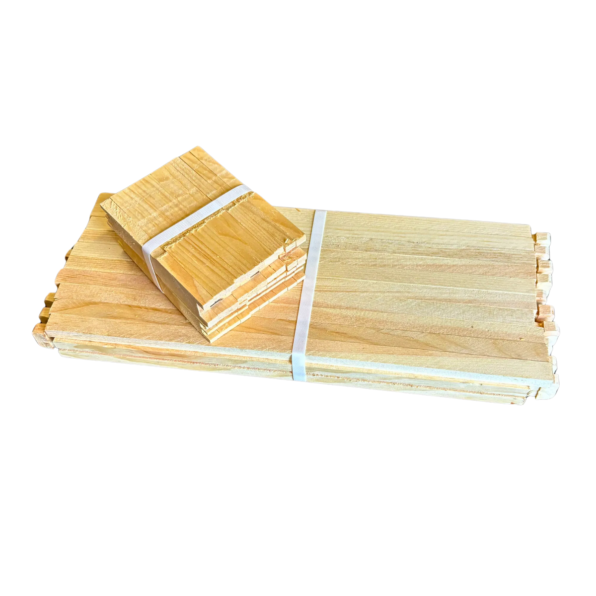 Medium 6 1/4-Inch Langstroth Frame, Grooved Top / Grooved Bottom