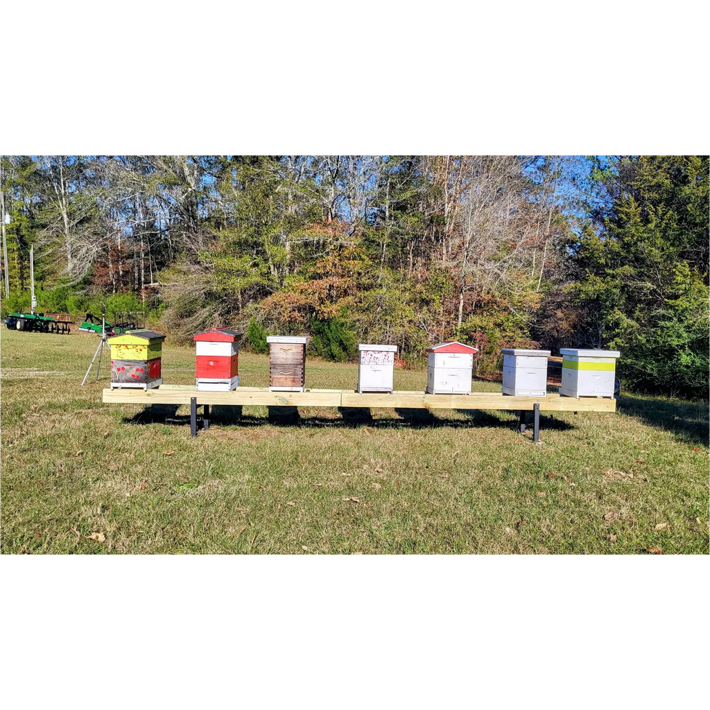 Metal Hive Stand with Adjustable Legs