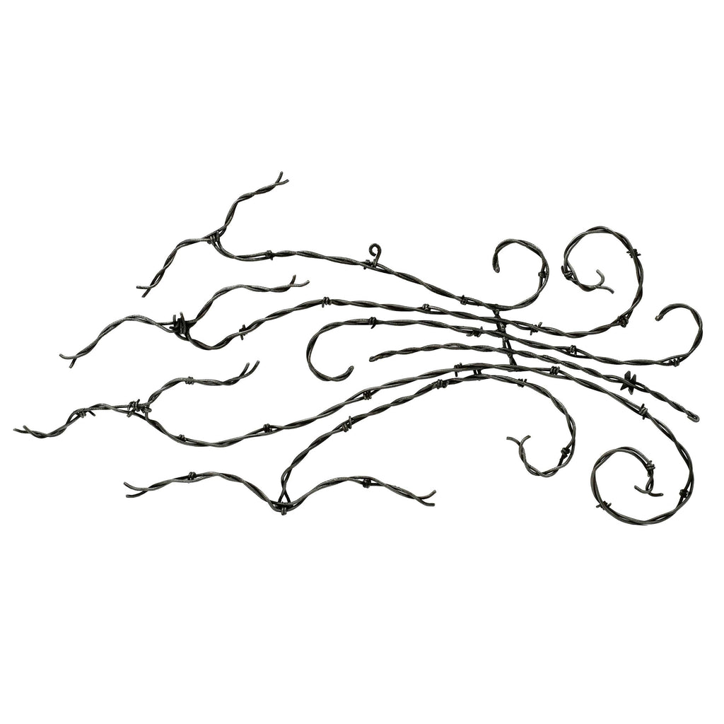 Flying Birds Barbed Wire Wall Hanging | Mill Iron West