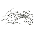 Flying Birds Barbed Wire Wall Hanging | Mill Iron West