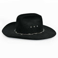 Barbed Wire Cowboy Hat Band | Mill Iron West