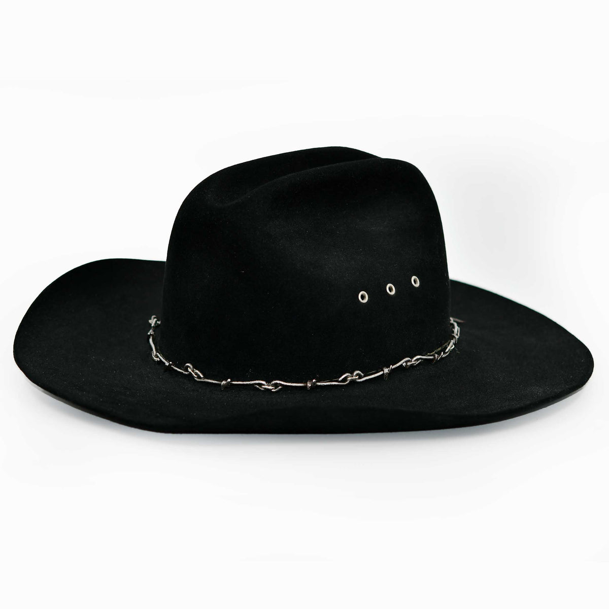 Barbed Wire Cowboy Hat Band | Mill Iron West