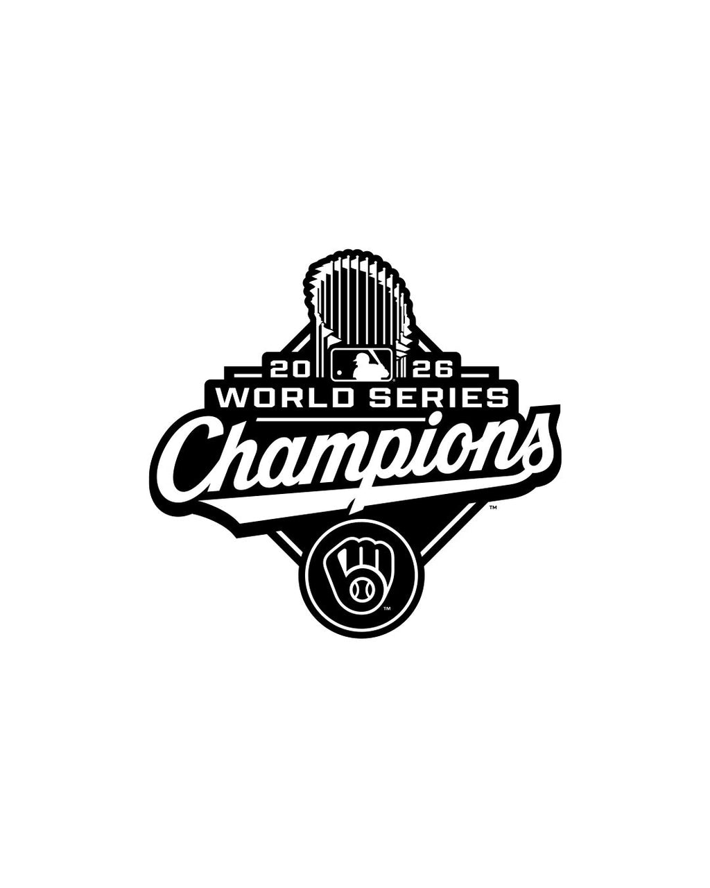 Milwaukee Brewers 2026 World Series Champions "Pickoff" Opener
