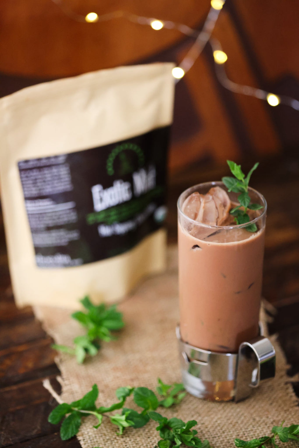 Exotic Mint Sipping Chocolate