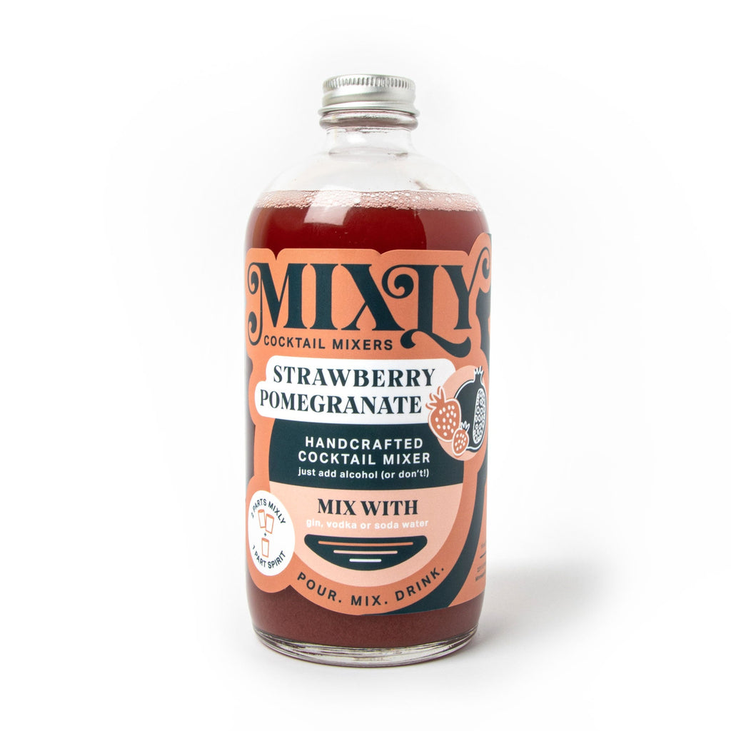 Strawberry Pomegranate - Cosmopolitan Cocktail & Mocktail Mixer