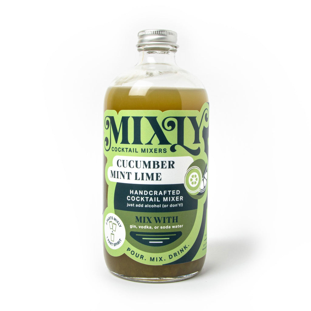 Cucumber Mint Lime - Gin Fizz Cocktail & Mocktail Mixer