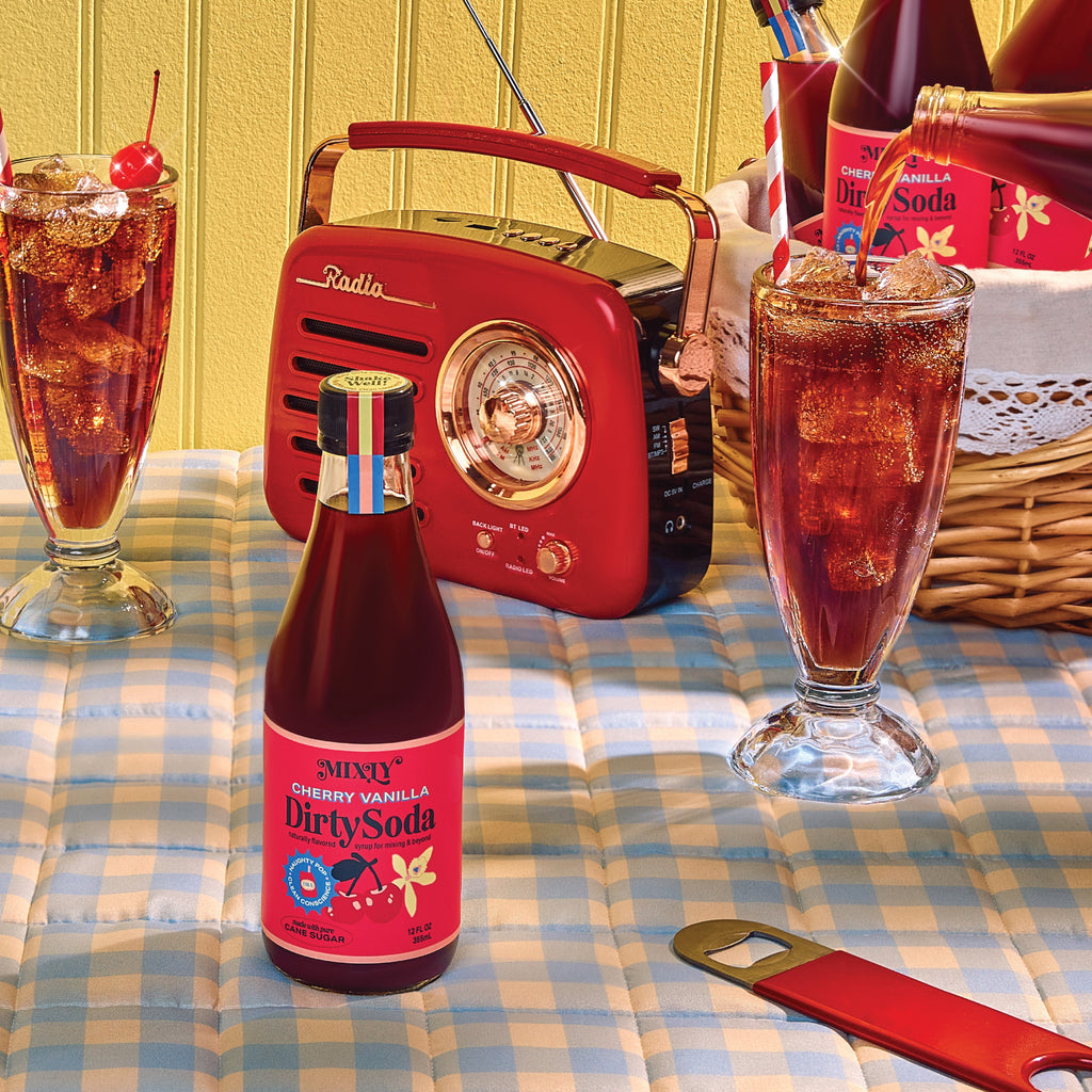Cherry Vanilla Dirty Soda Syrup