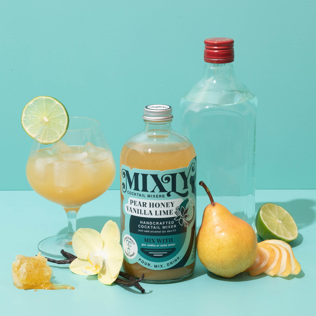 Pear Honey Vanilla Lime - Mule Cocktail & Mocktail Mixer