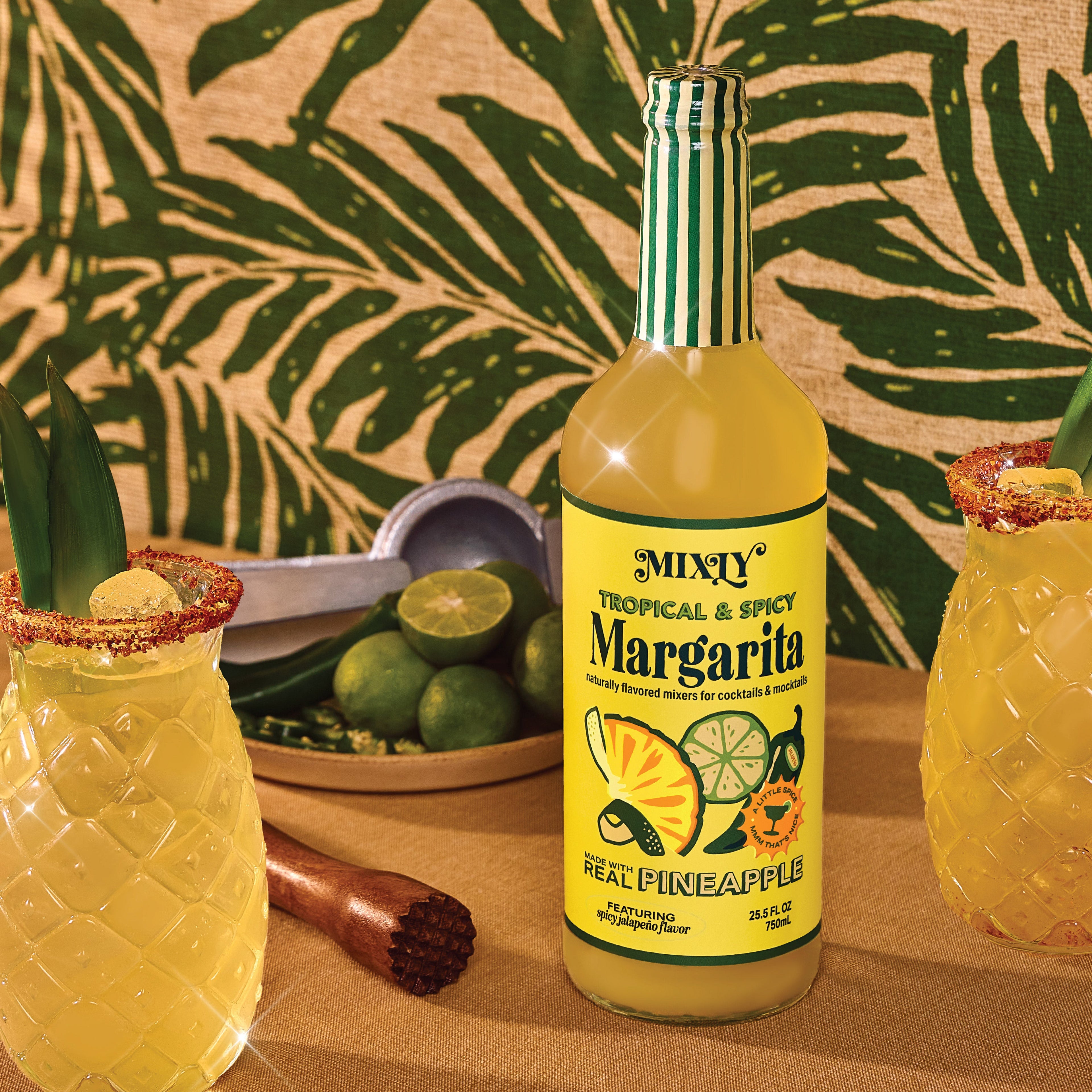 Tropical & Spicy Margarita Cocktail & Mocktail Mixer