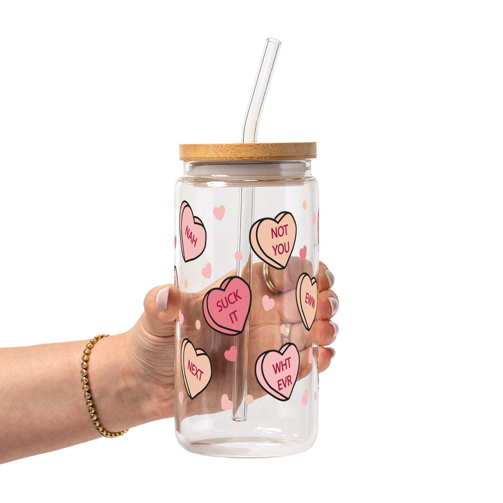Anti Valentine Glass Cups