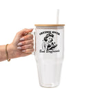 Crying Over Book Boyfriend Glass Cups