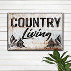 Country Living Sign