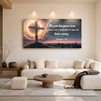 Romans 8:18 - The Joy That's Coming Faith Sign