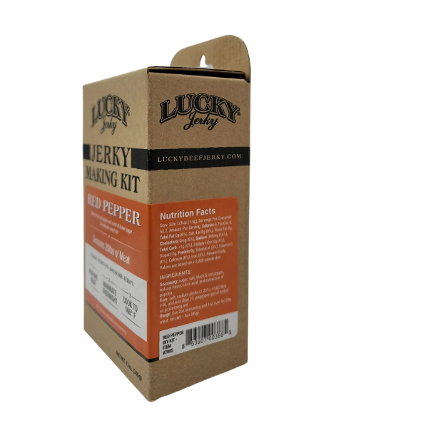 Red Pepper Jerky Making Kit | Pack of 3 | 12 oz | Nebraska Star Beef