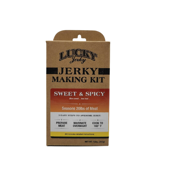 Sweet & Spicy Jerky Making Kit | Pack of 3 | 12 oz | Nebraska Star Beef