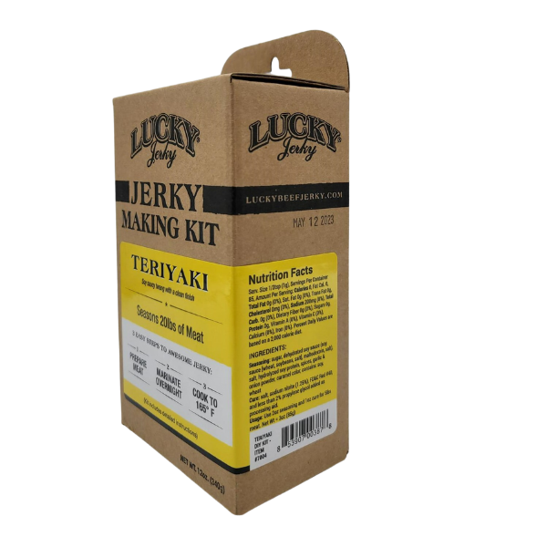 Teriyaki Jerky Making Kit  | Pack of 3 | 12 oz | Nebraska Star Beef