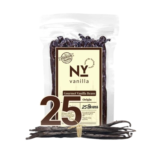 Grade A Vanilla Beans – Whole Vanilla Pods for Baking & Extract