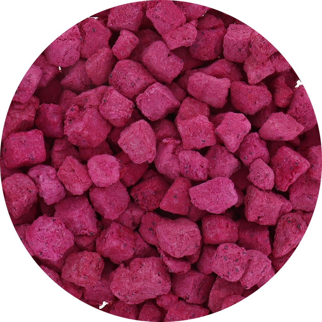 Freeze Dried Natural Red Dragon Fruit Big Cubes