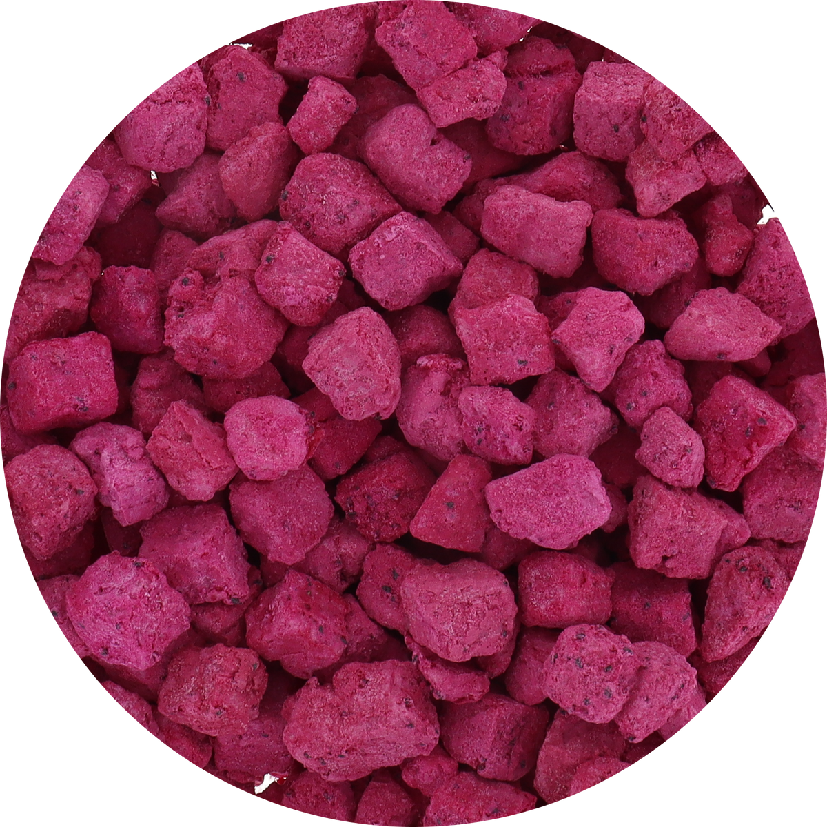 Freeze Dried Natural Red Dragon Fruit Big Cubes