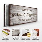 New Home, New Beginning Sign IV
