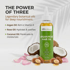 Argan Rose Hair Oil — Argan Hair Oil for Dry, Curly Hair