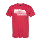 Nebraska Volleyball State T-Shirt | Multiple Sizes | The Hex + The Hive