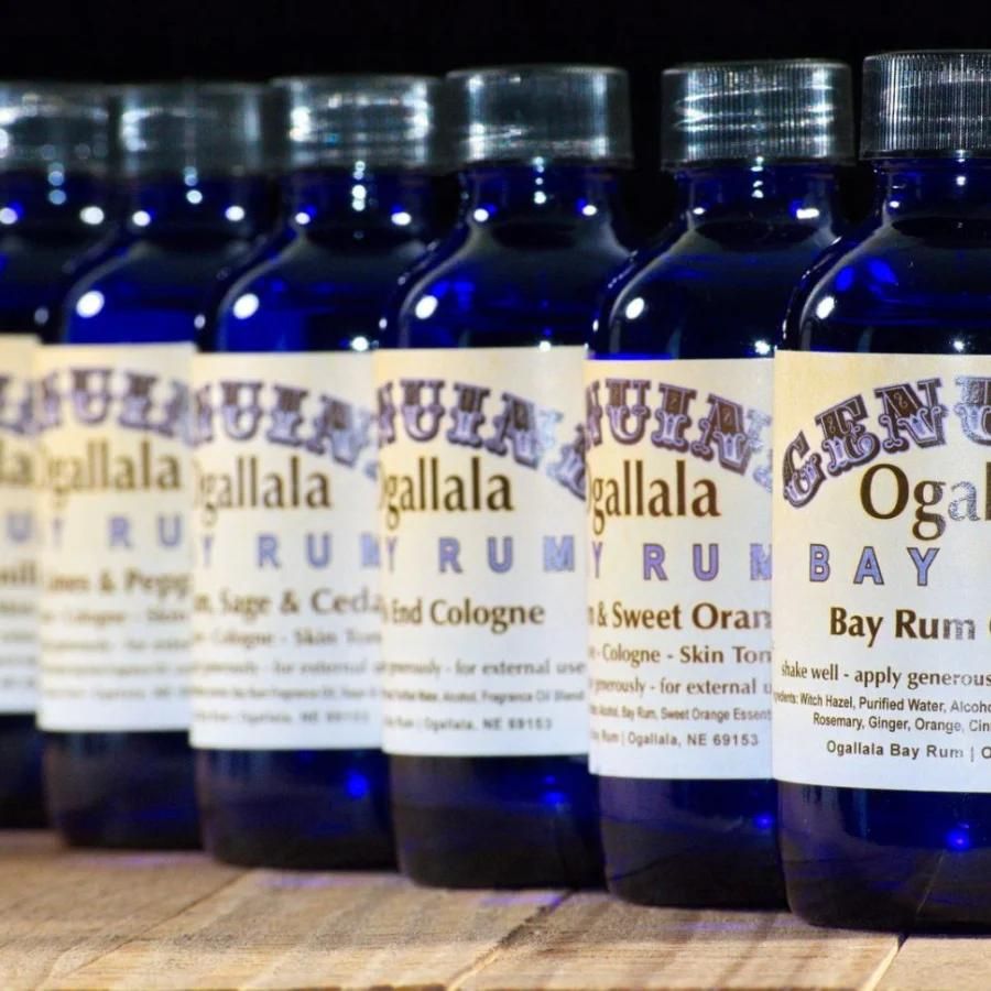 Bay Rum with Sweet Orange Scented Aftershave | Pack of 2 | Multiple Sizes | Ogallala Bay Rum
