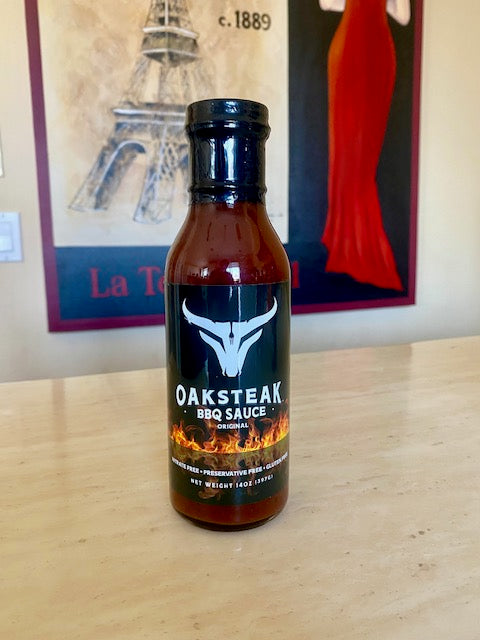 Oaksteak Original BBQ Sauce - 12 oz
