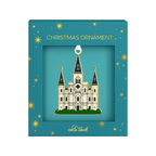 Cathedral Enamel Ornament