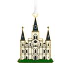 Cathedral Enamel Ornament