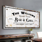 Bar and Grill Sign VIII