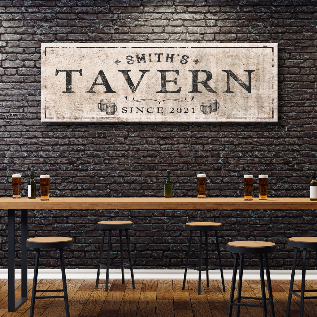 Family Tavern Sign