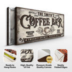 Coffee Bar Sign X