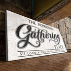 The Gathering Place Personalized Sign