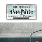 Personalized Poolside Sign