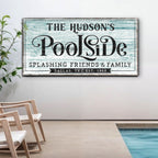 Personalized Poolside Sign