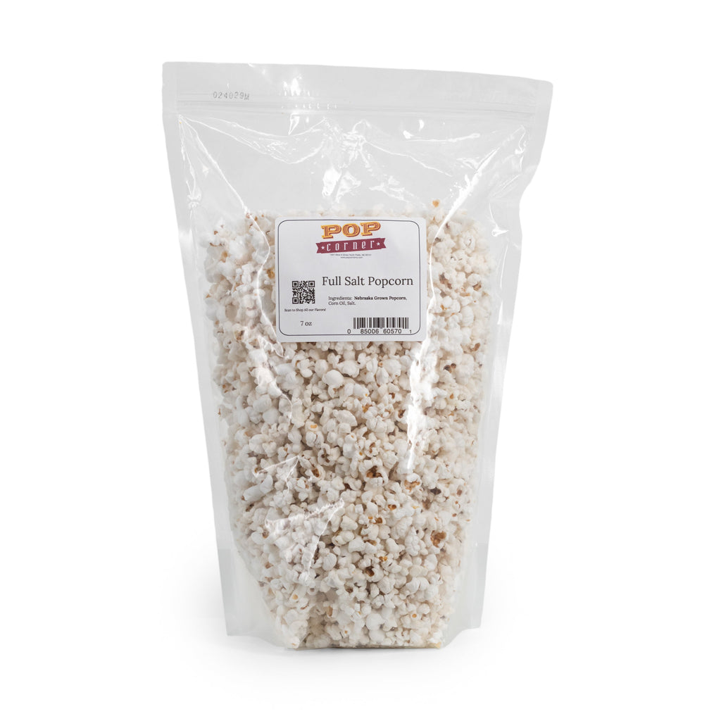 Full Salt Popcorn | 7 oz | Pop Corner