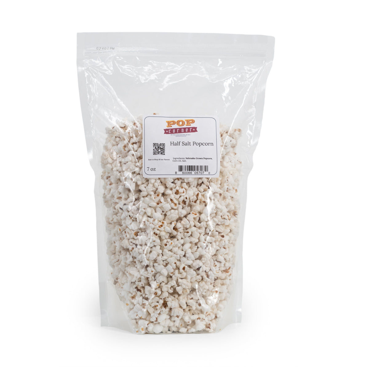 Half Salt Popcorn | Pack of 3 | 7 oz | Pop Corner