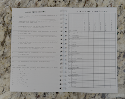 Wine Aroma Masterclass Kit - 24 Signature Aromas + Training Guide