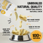 Lamb Ears for Dogs, Large - 25 Pack