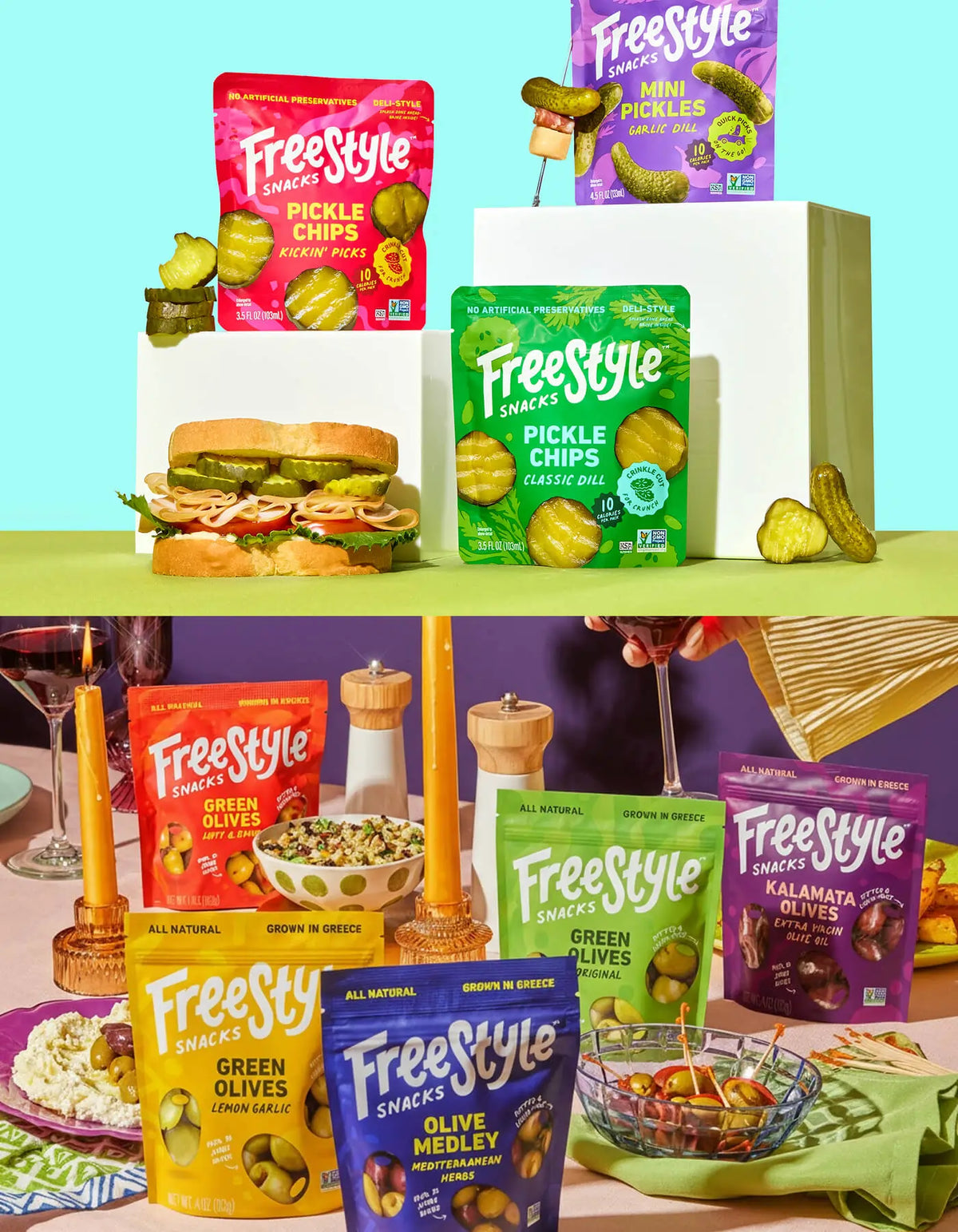 Party Pack – Olives & Pickles