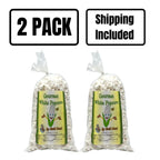 White Butterfly Popped Popcorn | Pack of 2 | 1.5 oz | Non-GMO | Shipping Included | Gold Dust Kettle Corn