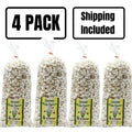 White Butterfly Popped Popcorn | Pack of 4 | 7 oz | Non-GMO | Shipping Included | Gold Dust Kettle Corn