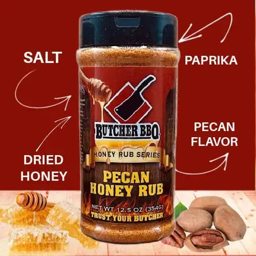 BBQ Seasoning Pecan Honey Rub