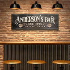 Personalized Bar Sign II