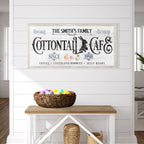 Personalized Easter Bunny Sign