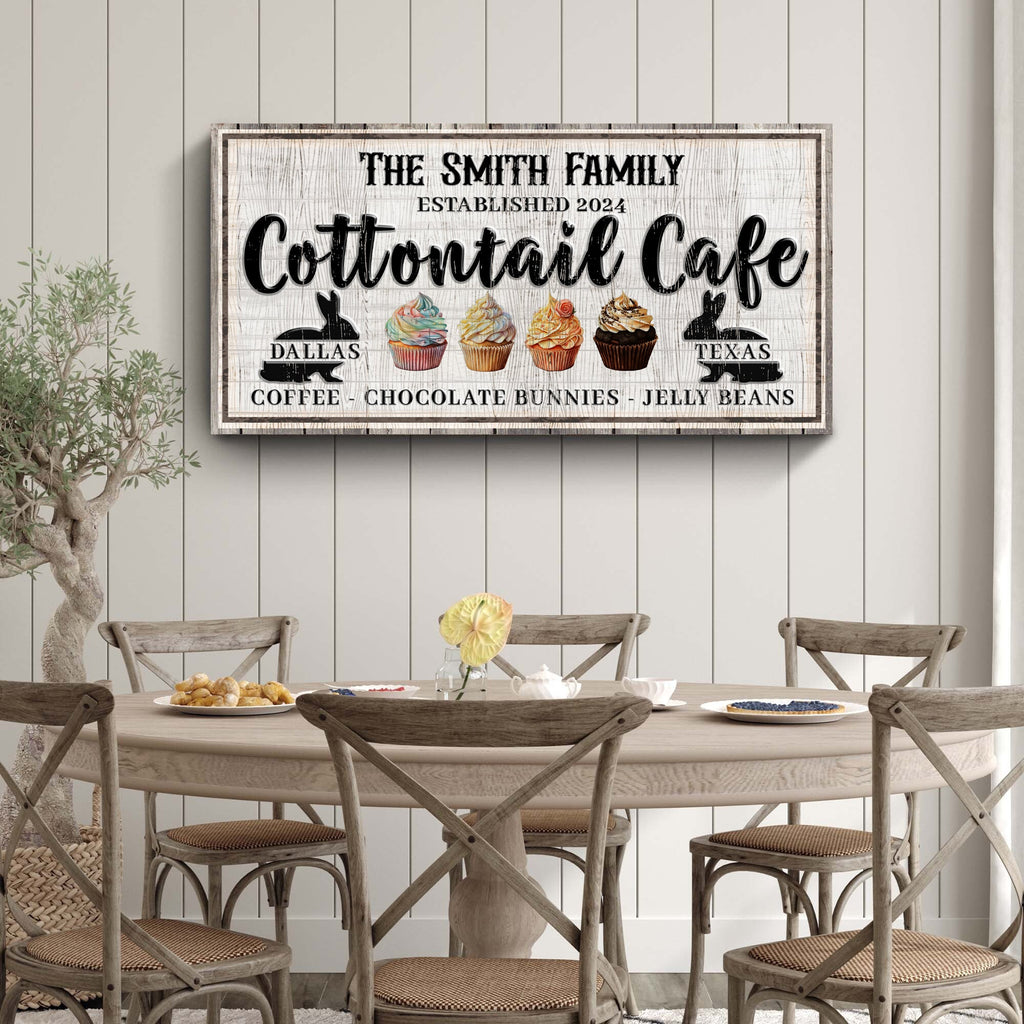 Personalized Easter Bunny Sign II